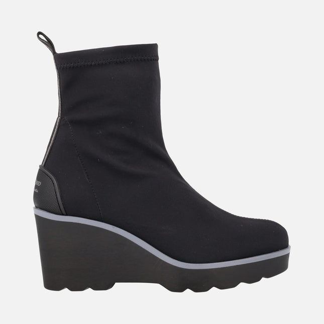 Botines de cuña en licra Water repelent Hita