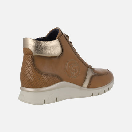 Botines deportivos Union con cordones elásticos y cremallera