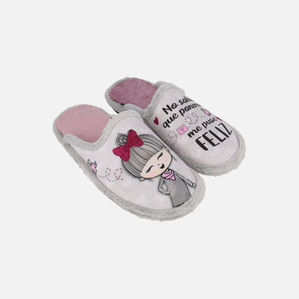 Zapatillas de casa para mujer No sabia qué ponerme y me puse FELIZ