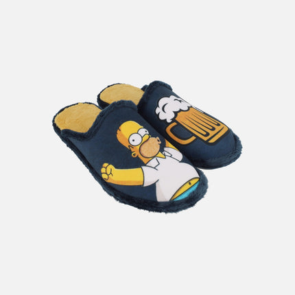 Zapatillas de casa descalzas para hombre Homer Simpson