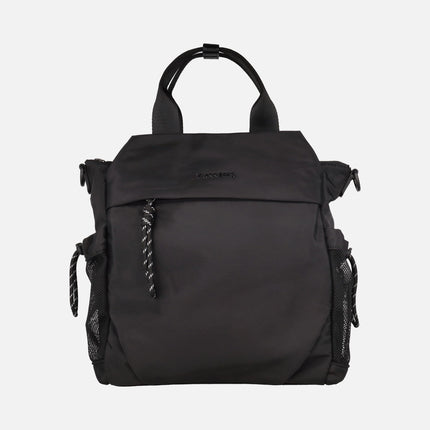 Bolsos mochila multi posición en tejido nylon