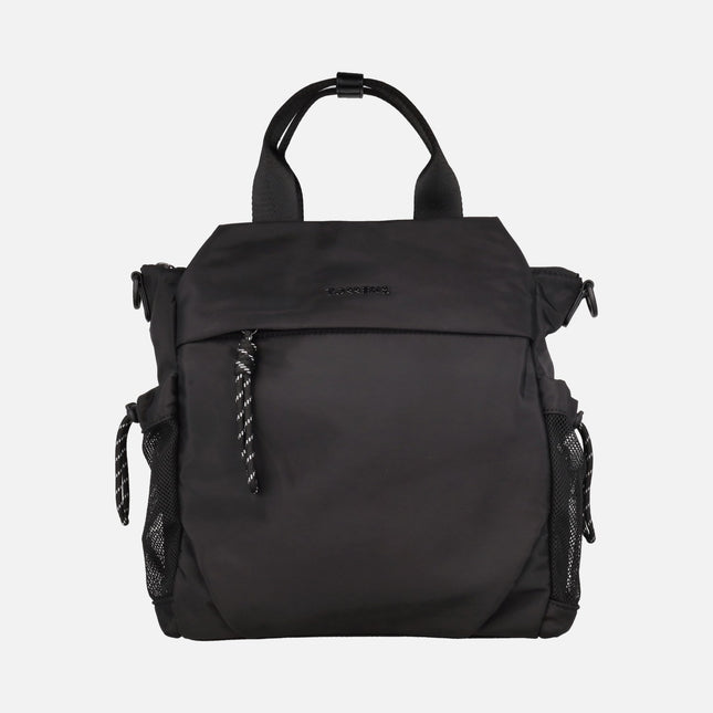 Bolsos mochila multi posición en tejido nylon