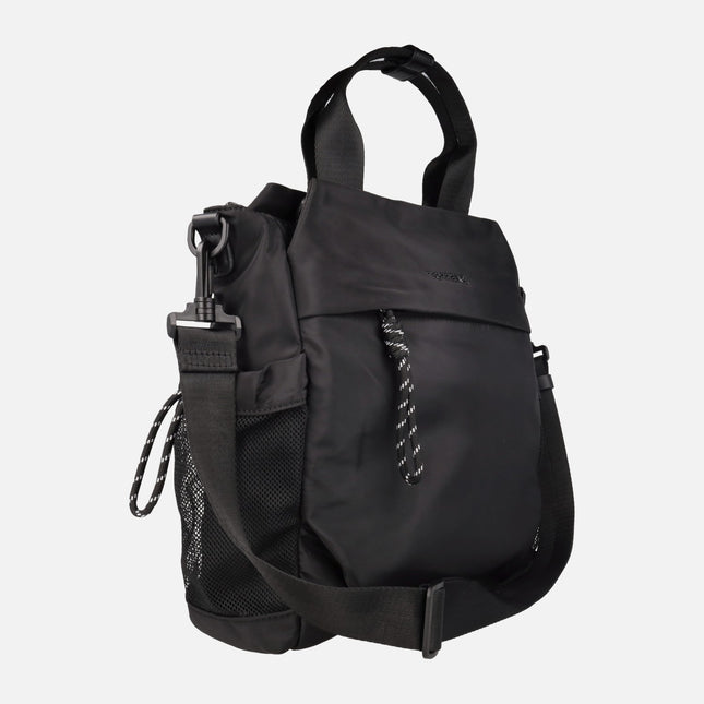 Bolsos mochila multi posición en tejido nylon