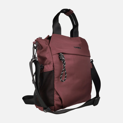 Bolsos mochila multi posición en tejido nylon