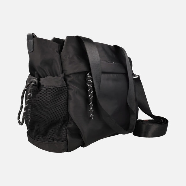 Bolsos multi posición en tejido nylon