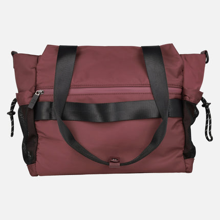 Bolsos multi posición en tejido nylon