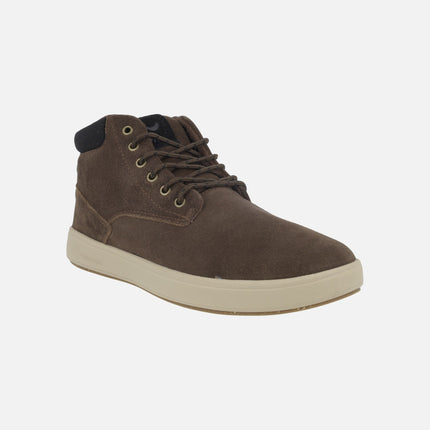 Botines de cordones para hombre Denali en serraje hidrofugado