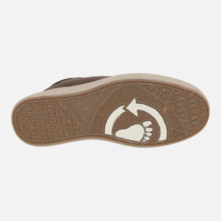 Botines de cordones para hombre Denali en serraje hidrofugado