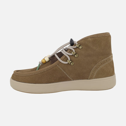 Botines para mujer Rainer en serraje hidrofugado