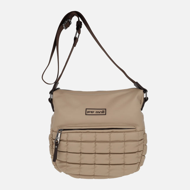 Bolsos bandolera efecto acolchado