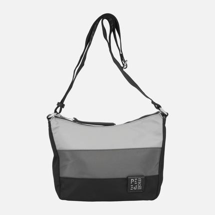 Bolsos bandolera en combinado tricolor de Pepe moll