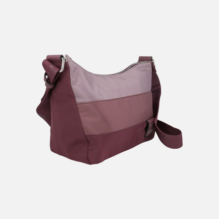 Bolsos bandolera en combinado tricolor de Pepe moll