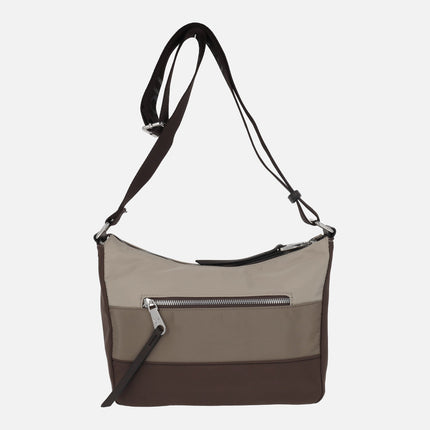 Bolsos bandolera en combinado tricolor de Pepe moll