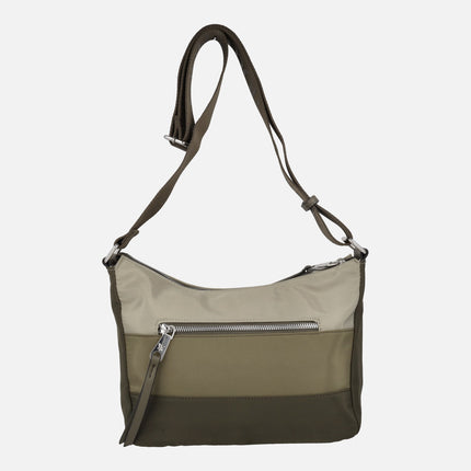 Bolsos bandolera en combinado tricolor de Pepe moll