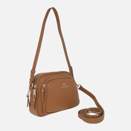 Bandolera pequeña efecto piel Pepe moll