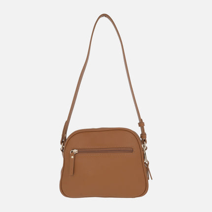 Bandolera pequeña efecto piel Pepe moll