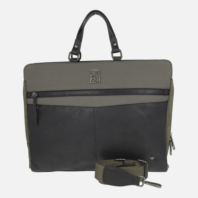 Maletín unisex porta documentos con espacio para portátil Pepe moll
