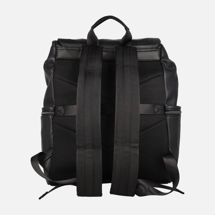 Mochilas para hombre Pepe moll con acabado geométrico