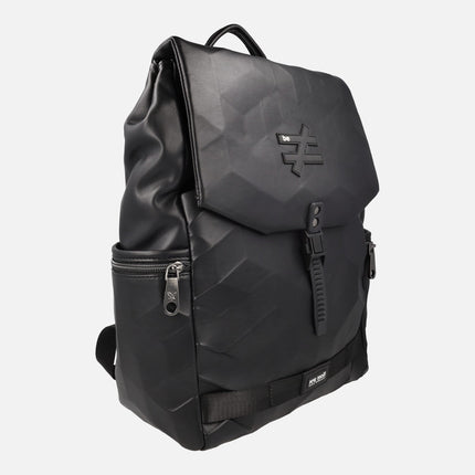 Mochilas para hombre Pepe moll con acabado geométrico