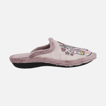 Zapatillas de casa para mujer frase Café