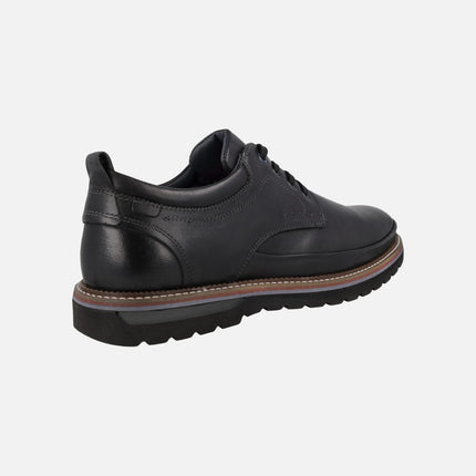 Zapatos de piel estilo casual con cierre de cordones