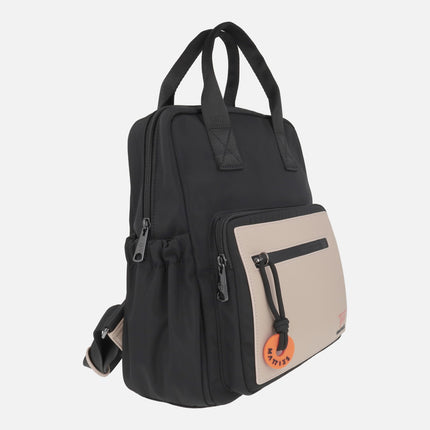 Mochila Core en combinado negro