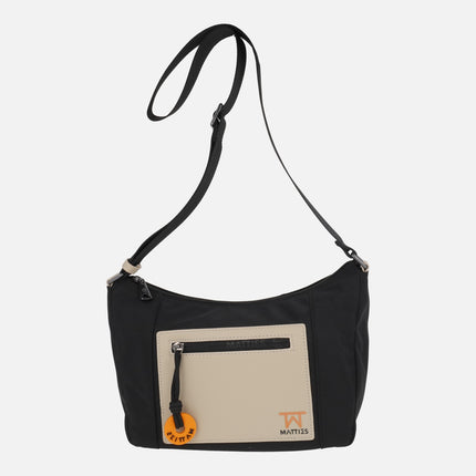 Bolsos bandolera línea Core con bolsillo frontal