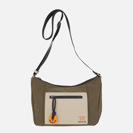 Bolsos bandolera línea Core con bolsillo frontal