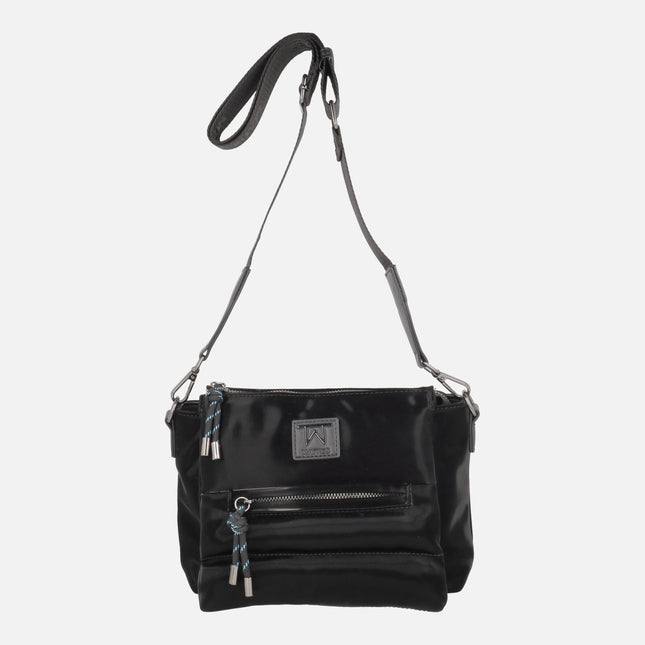 Bolsos bandolera Midnight con triple compartimento