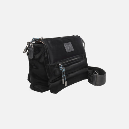 Bolsos bandolera Midnight con triple compartimento