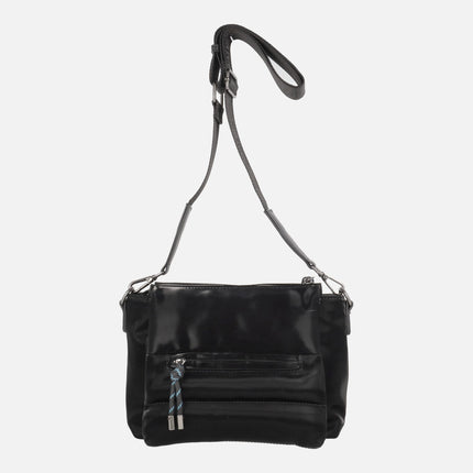 Bolsos bandolera Midnight con triple compartimento