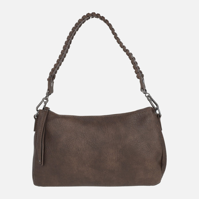 Bolsos Delara con asa trenzada para hombro y bandolera