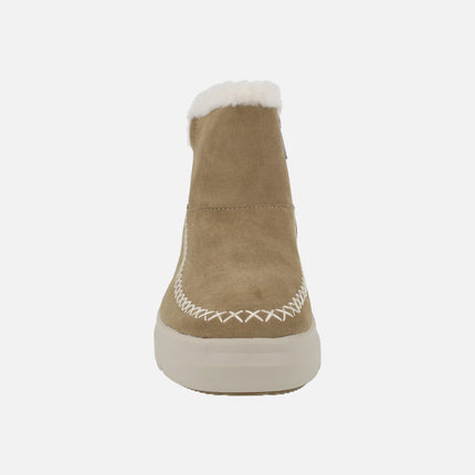 Botas de serraje hidrofugado con forro de pelo DALE