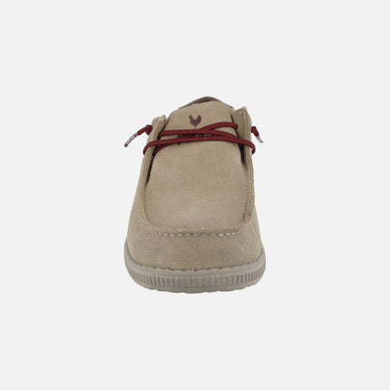 Zapatos de serraje para hombre con membrana PITAS TEX