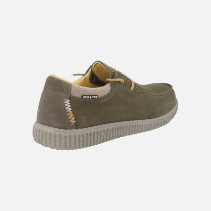 Zapatos de serraje para hombre con membrana PITAS TEX