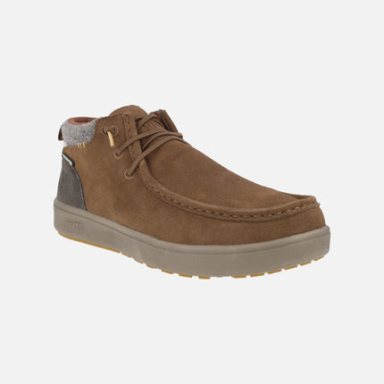 Botas Baikal para hombre en piel serraje con membrana impermeable