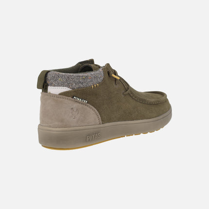 Botas Baikal para hombre en piel serraje con membrana impermeable