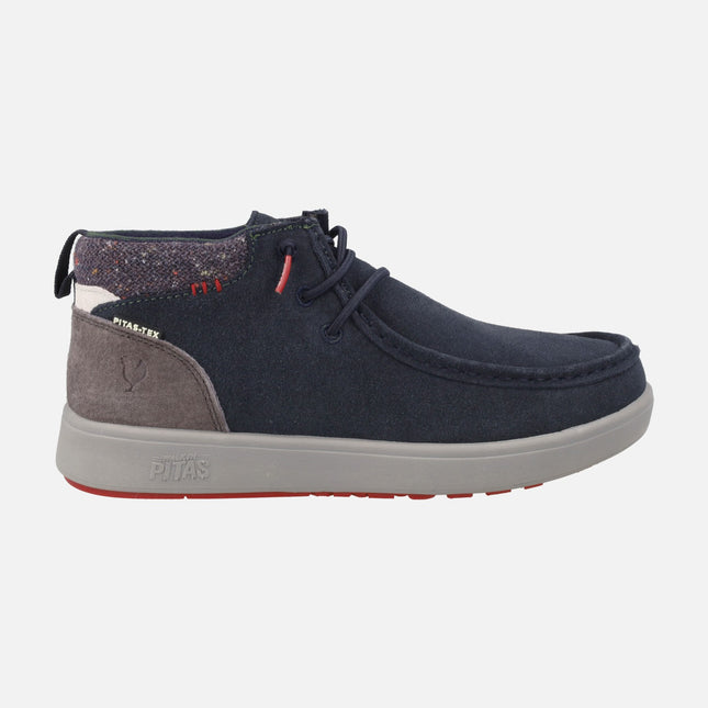 Botas Baikal para hombre en piel serraje con membrana impermeable