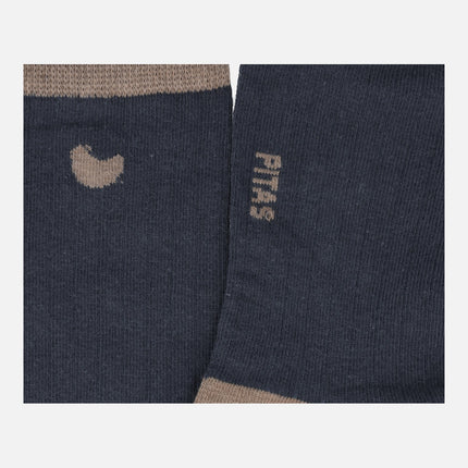 Calcetines bicolor para hombre con logo gallina Walk in pitas