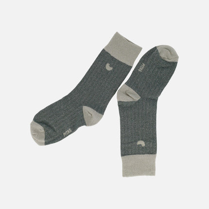 Calcetines Walk in pitas para mujer con brillo metálico