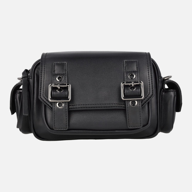 Bolsos bandolera Hispanitas con tapa y hebillas