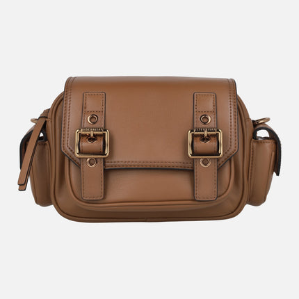 Bolsos bandolera Hispanitas con tapa y hebillas