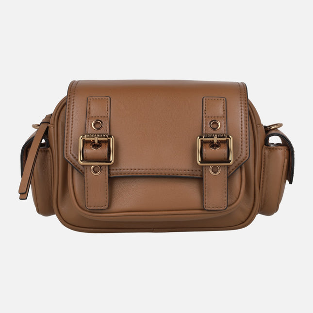 Bolsos bandolera Hispanitas con tapa y hebillas