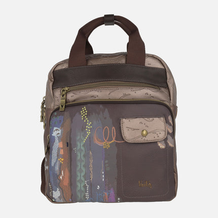 Ventis backpacks in brown combination