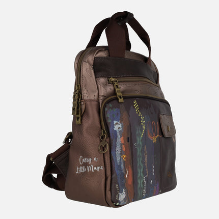 Ventis backpacks in brown combination