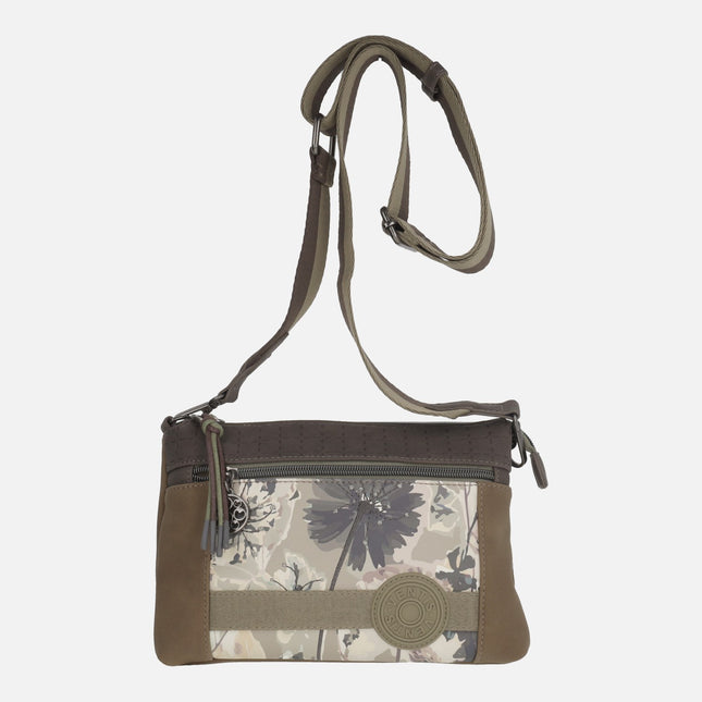 Bolsos bandolera tamaño pequeño con motivos de flores