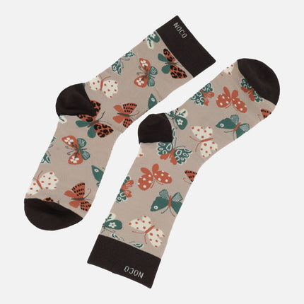 Calcetines para mujer con diseño de mariposas