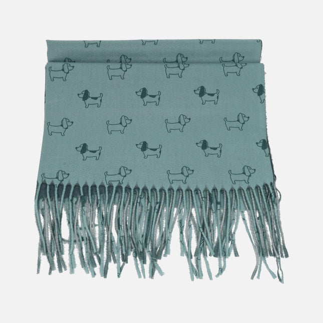 Pashminas Noco con diseño de perritos