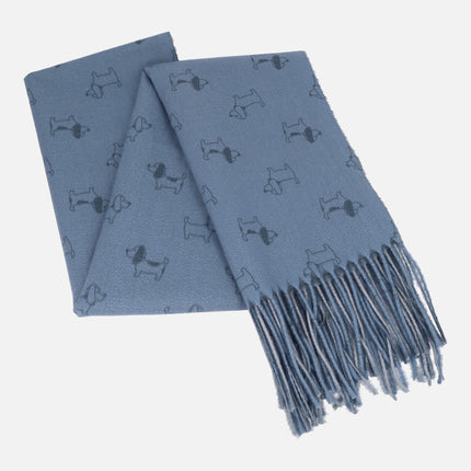 Pashminas Noco con diseño de perritos