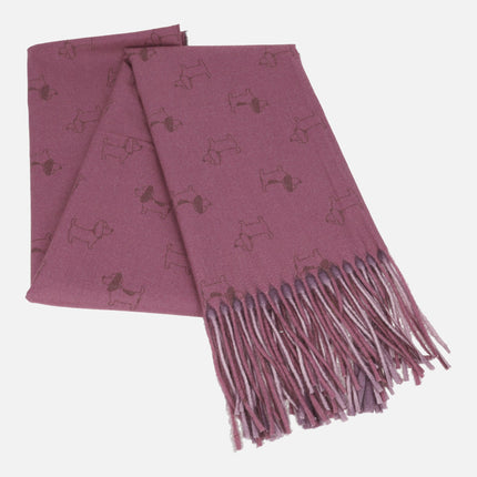 Pashminas Noco con diseño de perritos
